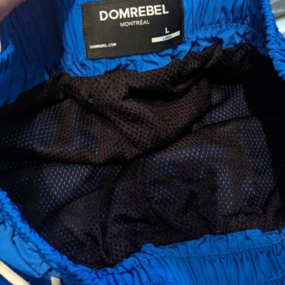 Domrebel relaxed track pants/joggers - blue - Picture 10 of 11
